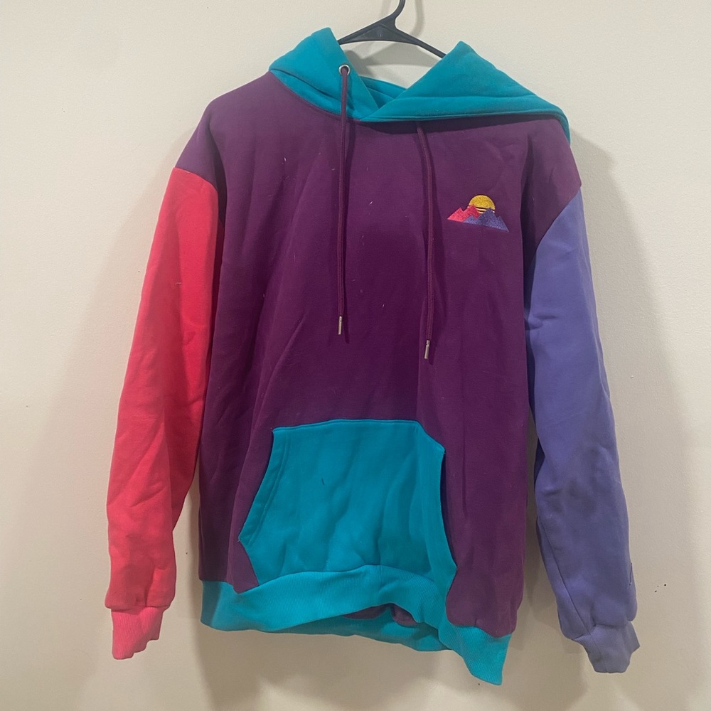 Multi Color Purpled hoodie